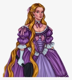 #rapunzel #tangled #disney #princess #prinzessin #barock - Illustration, HD Png Download, Transparent PNG