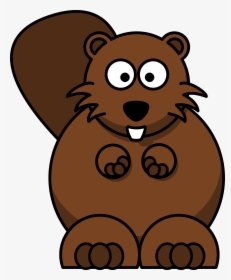 Beaver Cliparts - Cartoon Beaver Clipart, HD Png Download, Transparent PNG