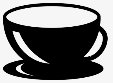 Tea Cup Png Icon Clipart , Png Download - Tasa De Cafe Silueta, Transparent Png, Transparent PNG