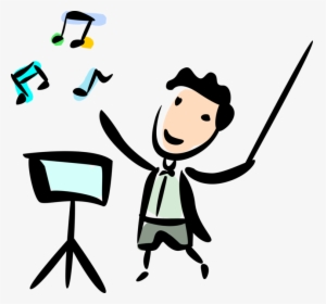 Clip Art By Firkin Instruments Of - Symphony Conductor Clipart, HD Png Download, Transparent PNG