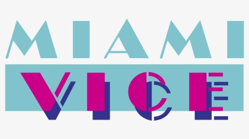 Miami Vice Logo Png, Transparent Png, Transparent PNG