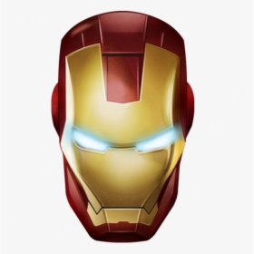 Iron Man Mask Hd - Cara De Iron Man Png, Transparent Png, Transparent PNG