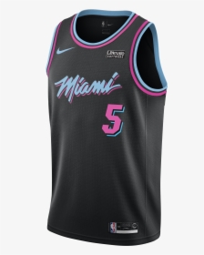 Derrick Jones Jr Nike Miami Heat Vice Nights Swingman - Jimmy Butler Miami Heat Jersey, HD Png Download, Transparent PNG