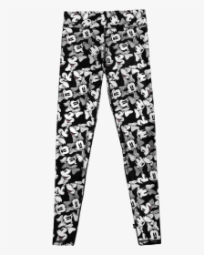 Minnie Mouse Bows On Bows Tall Band Leggings - Pajamas, HD Png Download, Transparent PNG