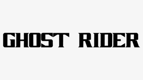 Ghost Rider Text Png, Transparent Png, Transparent PNG