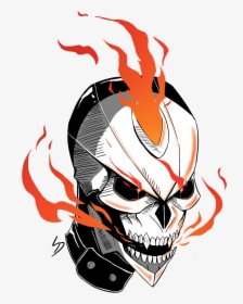 Robbie Reyes Version Of Ghost Rider - Ghost Rider Robbie Reyes Fan Art, HD Png Download, Transparent PNG