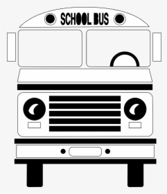 Bus Black And White Free School Bus Clipart Black And - School Clipart Black And White Transparent Background, HD Png Download, Transparent PNG