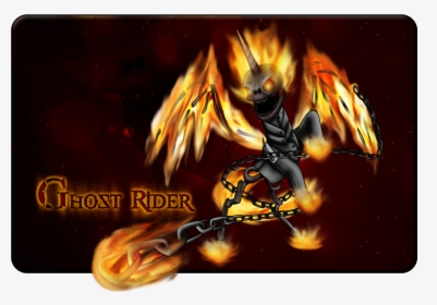 Commission Ghost Rider Poni - Ghost Rider My Little Pony, HD Png Download, Transparent PNG