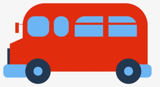 Transparent Bus Clipart Black And White, HD Png Download, Transparent PNG