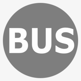 Bus Logo Grau Svg Clip Arts - Bus Symbol, HD Png Download, Transparent PNG