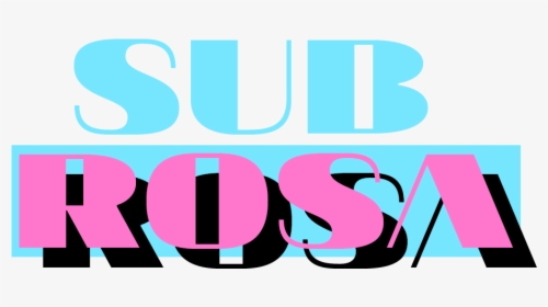 Miami Vice/sub Rosa Logo - Graphic Design, HD Png Download, Transparent PNG