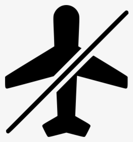 Airplane Mode Off Aircraft Flight Travel - Airplane Mode Icon Png, Transparent Png, Transparent PNG
