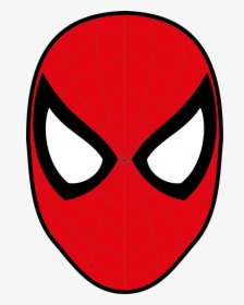 Spider Man Mask Iron Man Superhero - Mascara De Spiderman Para Imprimir, HD Png Download, Transparent PNG