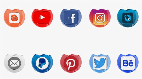 Social, Mass Media, Icons, Facebook, Icon, Instagram,, HD Png Download, Transparent PNG