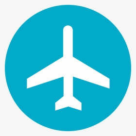 Airport, Signs, Symbols, Plane, Airplane - Airport Symbol, HD Png Download, Transparent PNG