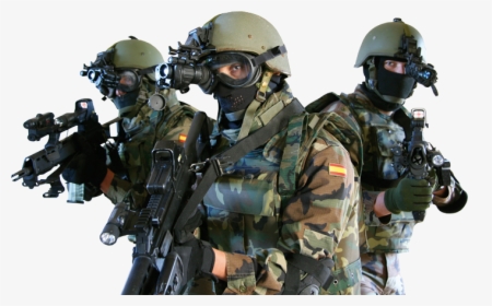 Transparent Military Soldier - Gas Mask Special Forces, HD Png Download, Transparent PNG