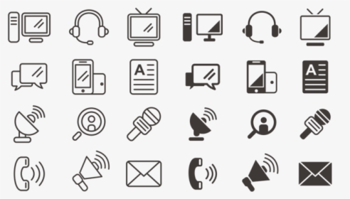 Communication Icons Vector - Communication Icons Png Free Download, Transparent Png, Transparent PNG