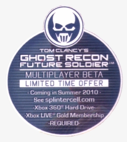 Ubisoft Are Stressing The Gamers Will Need To Have - Ghost Recon Future Soldier, HD Png Download, Transparent PNG