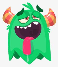 Grumpy Monster , Png Download - Hd Cartoon Monster, Transparent Png, Transparent PNG