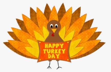Turkey Happy Thanksgiving Transparent, HD Png Download, Transparent PNG