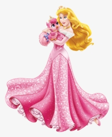 Disney Princess Belle With Cute Pony Transparent Png, Png Download, Transparent PNG