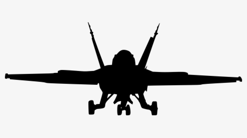 Fighter Jet Silhouette Transparent, HD Png Download, Transparent PNG