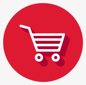Retail Icon Red , Png Download - Shopping Logo Black And White, Transparent Png, Transparent PNG