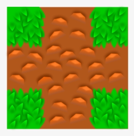 Transparent Dirt Pile Clipart - Grass Tile For Game, HD Png Download, Transparent PNG