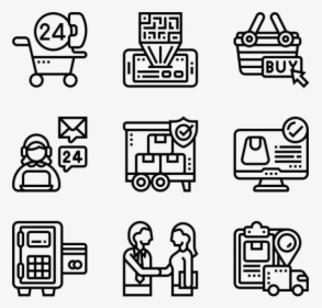 Shopping And Retail - Bed And Breakfast Icons, HD Png Download, Transparent PNG