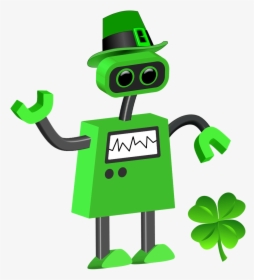 St Patrick Day Robot, HD Png Download, Transparent PNG