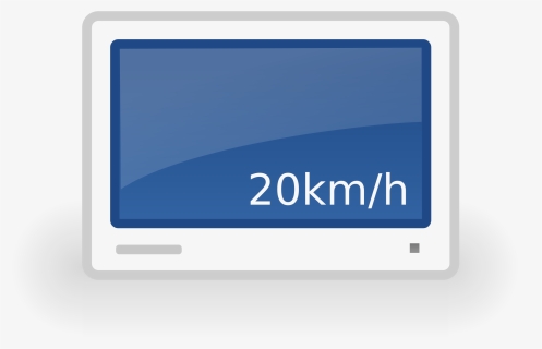 Blue,computer Monitor,display Device - Display Device, HD Png Download, Transparent PNG