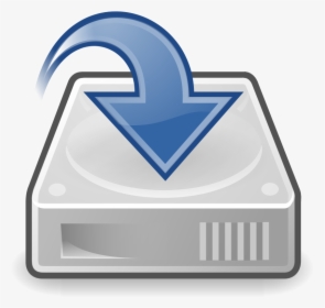 Hard Disc Drive, Drive, Save, Disc, Hdd - Hard Drive Save Icon, HD Png Download, Transparent PNG