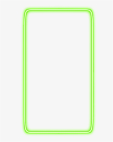 #neon #rectangle #freetoedit #green #frame #border - Display Device, HD Png Download, Transparent PNG