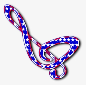 Fashion Accessory,area,body Jewelry - Patriotic Music Clipart, HD Png Download, Transparent PNG