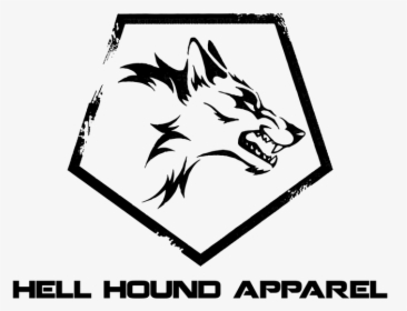 Hellhound Black And White, HD Png Download, Transparent PNG