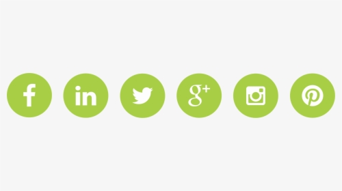 Lime Green Social Media Icons, HD Png Download, Transparent PNG