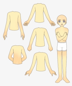 Transparent Anime Base Png - Anime Base Boy, Png Download , Transparent Png  Image - PNGitem