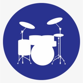 Drum Kit Icon - Illustration, HD Png Download, Transparent PNG