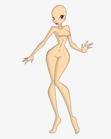 Anime Bases  woman body outline transparent background PNG clipart   HiClipart