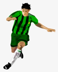 Image Of Soccer Player Clipart - Football Player Clipart Png, Transparent Png, Transparent PNG