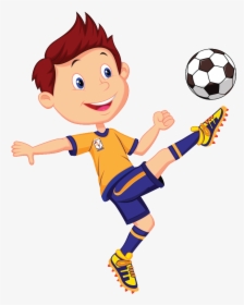 Clip Art Playing Football Clipart - Playing Football Clip Art, HD Png Download, Transparent PNG