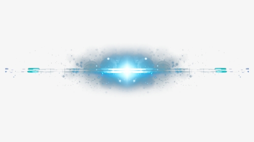 Front Blue Lens Flare PNG Image for Free Download
