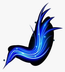 Blue Light Effects Png , Png Download - Illustration, Transparent Png, Transparent PNG