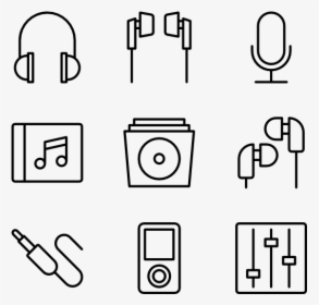 Music Note Pattern Png - Transparent Hobbies Icon Png, Png Download, Transparent PNG