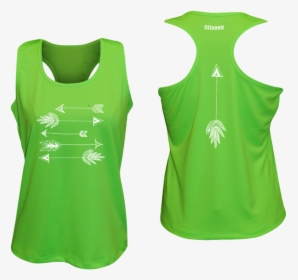 Women S Reflective Tank Top Shirt Arrows - Sleeveless Shirt, HD Png Download, Transparent PNG