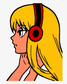 Anime Girl Base With Hair Clipart , Png Download - Anime Girl Not Colored, Transparent Png, Transparent PNG