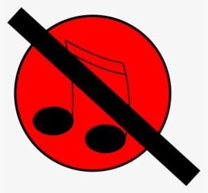 No Music Clipart - No Music Clip Art, HD Png Download, Transparent PNG