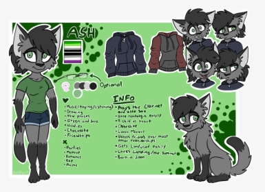 Ash Reference Sheet 2019 By Ewspirit Dcw5x4n-pre - Cartoon, HD Png Download, Transparent PNG