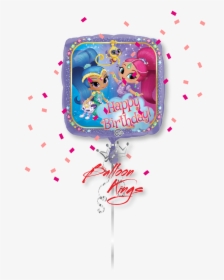 Shimmer And Shine Square - My Little Pony Balloon Png, Transparent Png, Transparent PNG