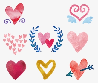 Painting Heart Drawing - Free Watercolor Love, HD Png Download, Transparent PNG